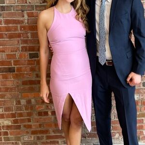 Bardot Pink Midi Dress